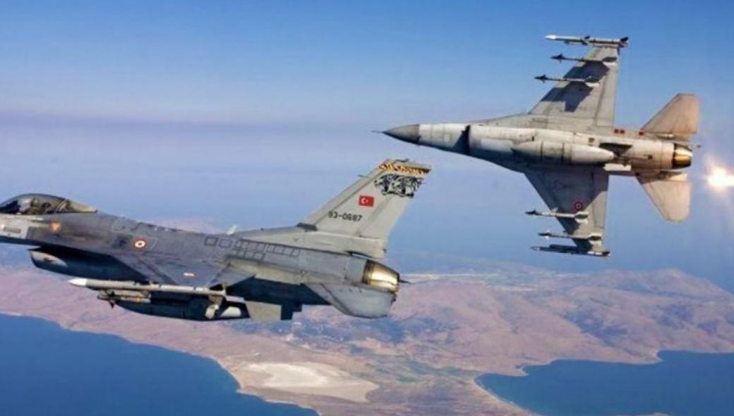Τουρκικά F-16 πέταξαν πάνω από τις Οινούσσες και το ελληνικό φυλάκιο στην νήσο Παναγιά